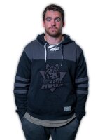 Trikot Hoodie Schwarz 3XL