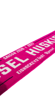 Saison Schal 2026/2027 rosa